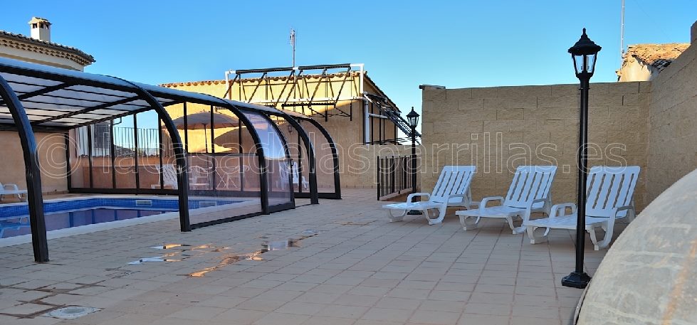 Piscina de la casa rural